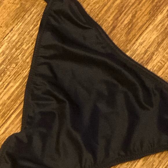 Skims Black Onyx T-String Thong Panties Size 3X - Picture 5 of 10